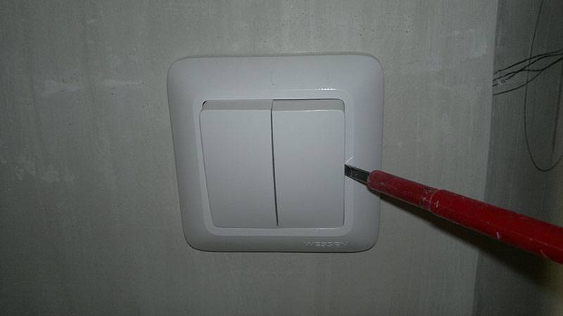 Как снять выключатель со стены – инструкция по демонтажу, фото, видео