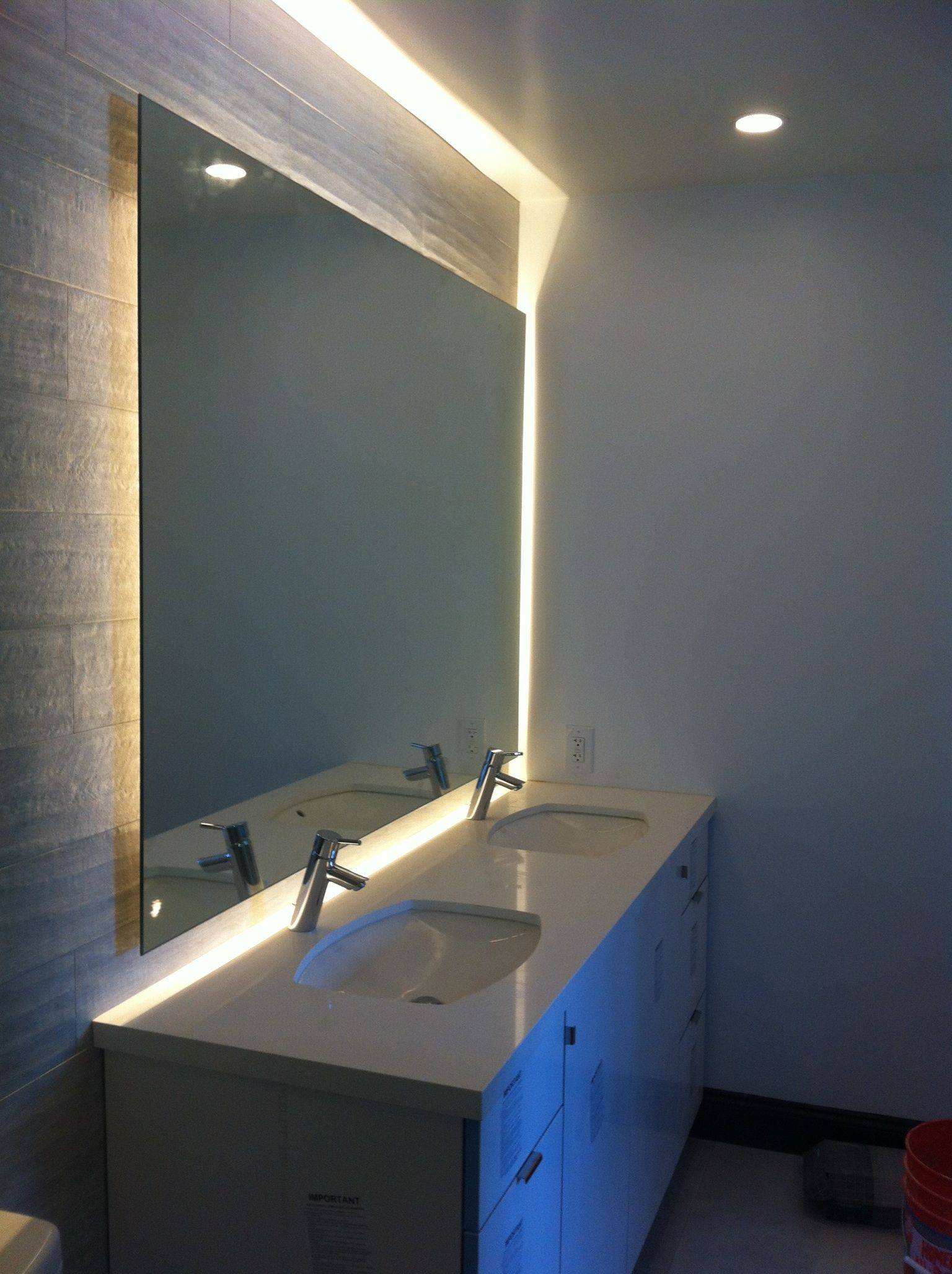 Варианты светодиодного освещения ванной комнаты