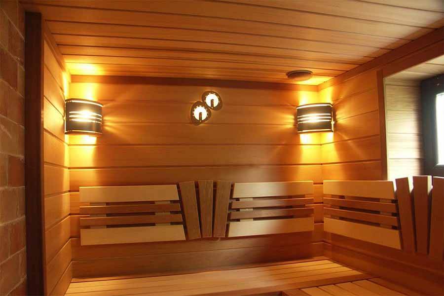 Освещение в бане: как сделать светильники своими руками