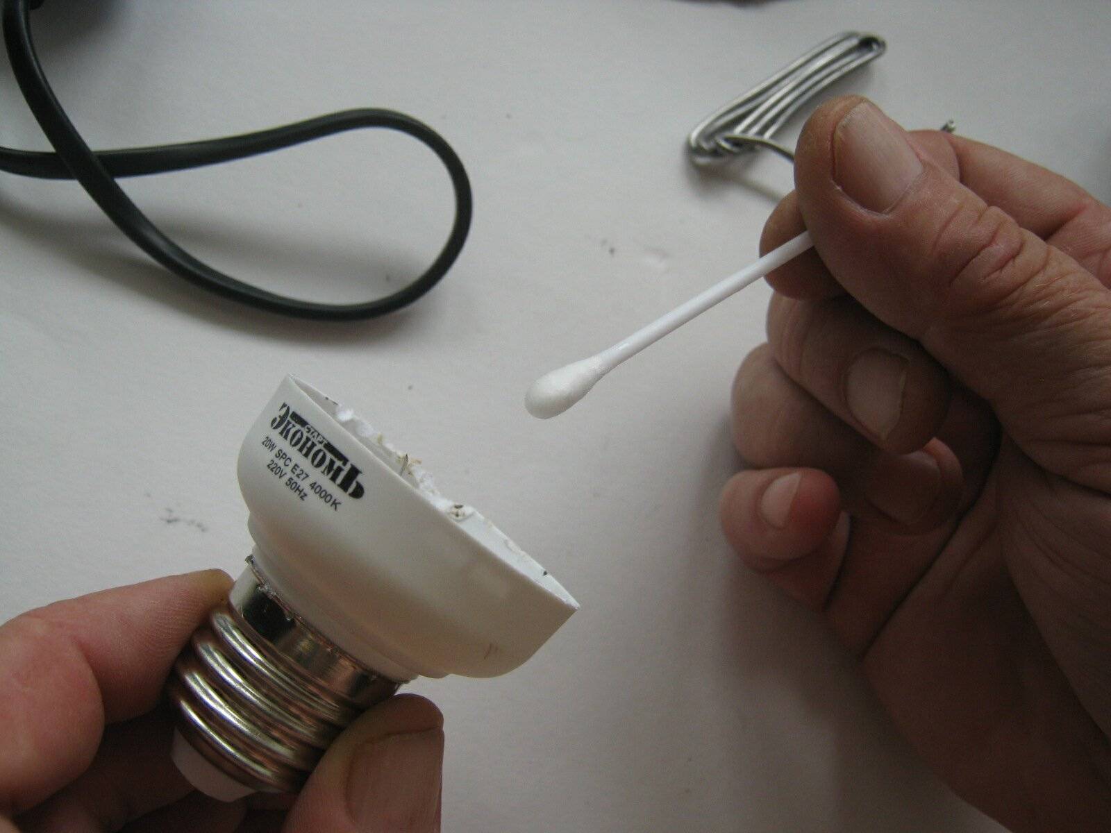 Ремонт энергосберегающих ламп своими руками: инструкция и советы