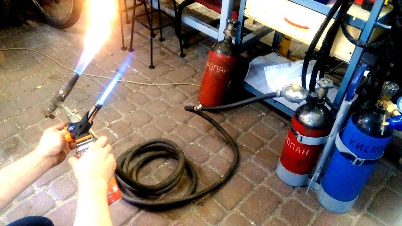 Как сделать газовую горелку своими руками