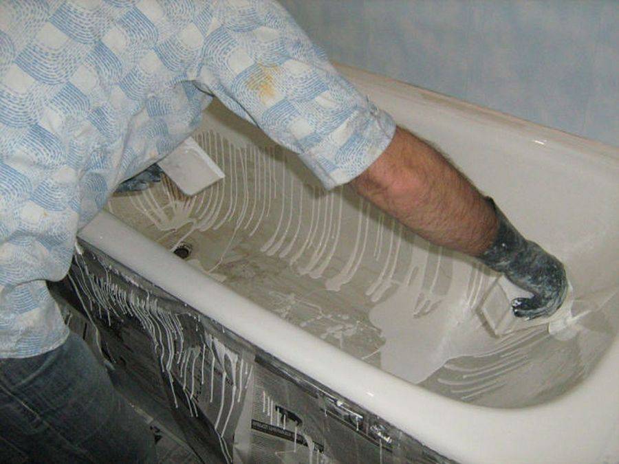 Как обновить старую чугунную ванну: обзор восстановительных и ремонтных работ