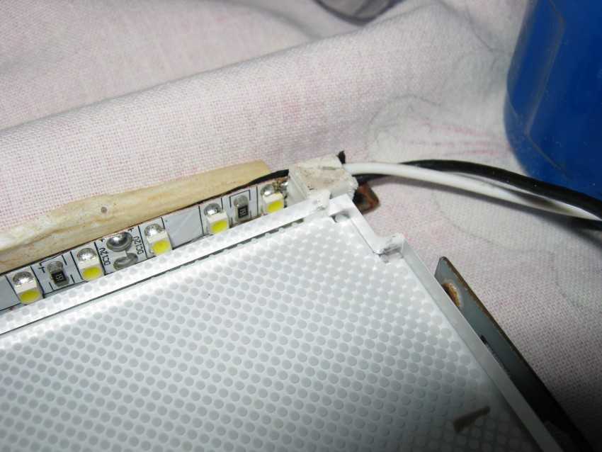 Переделка подсветки монитора на светодиодную