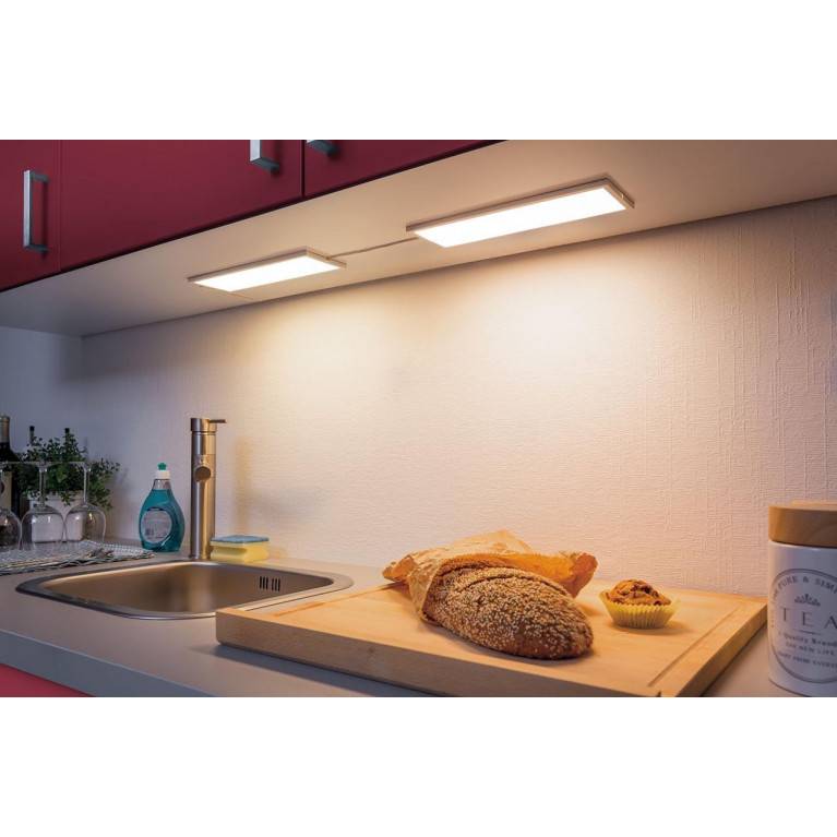 Как сделать освещение рабочей зоны на кухне с помощью светодиодной ленты