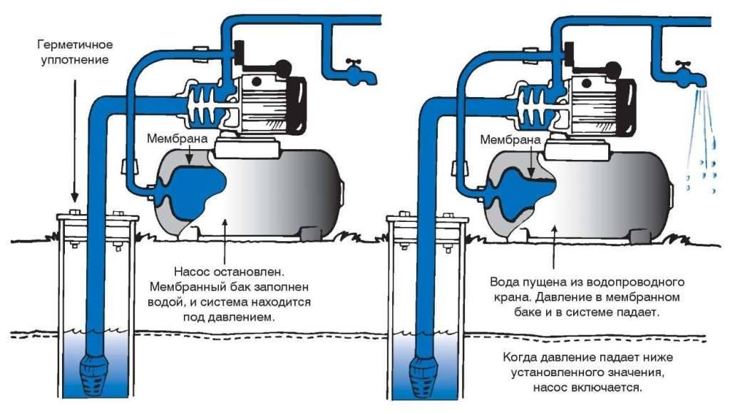 Самовсасывающие насосы для воды: устройство, принцип работы, правила эксплуатации