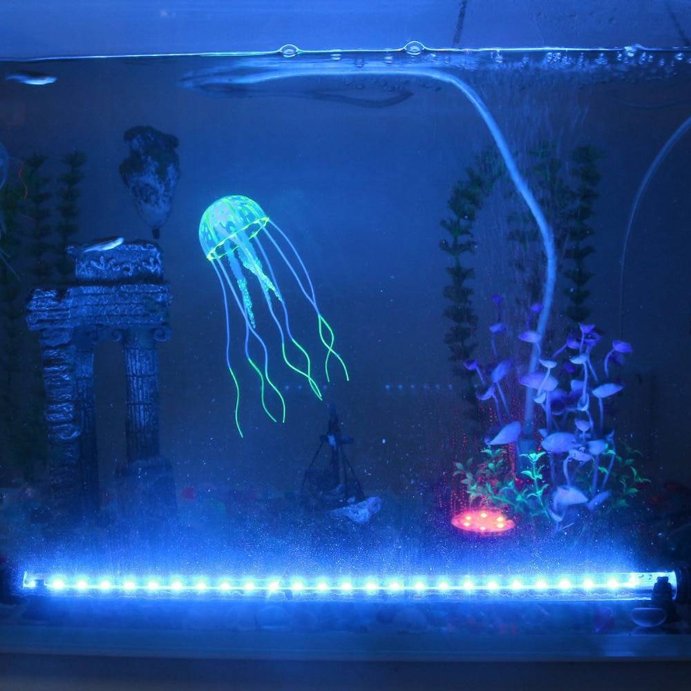 Светодиодное освещение аквариума - как сделать подсветку своими руками