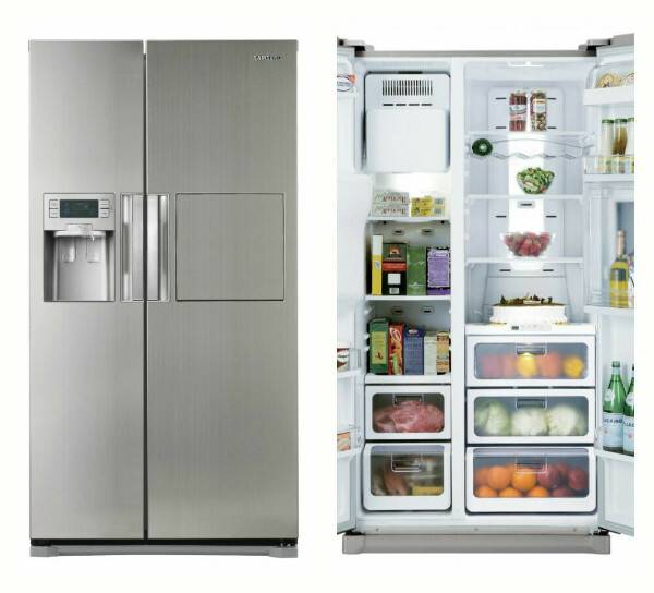 Размеры двухдверного холодильника: широкие модели больших габаритов