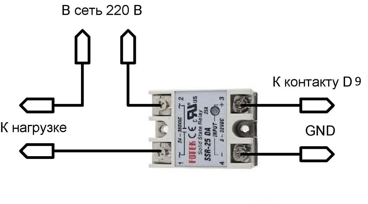 Ssr 40da схема