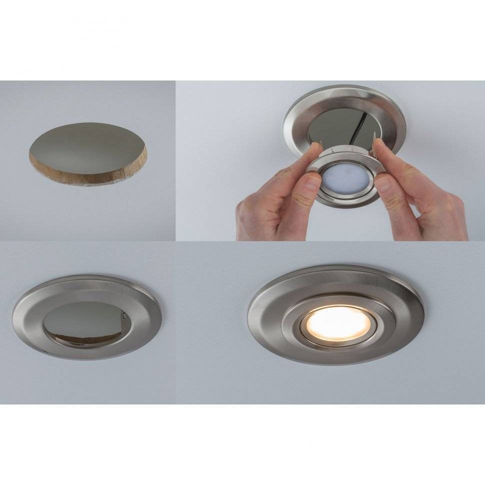 Замена лампочек в потолочных светильниках