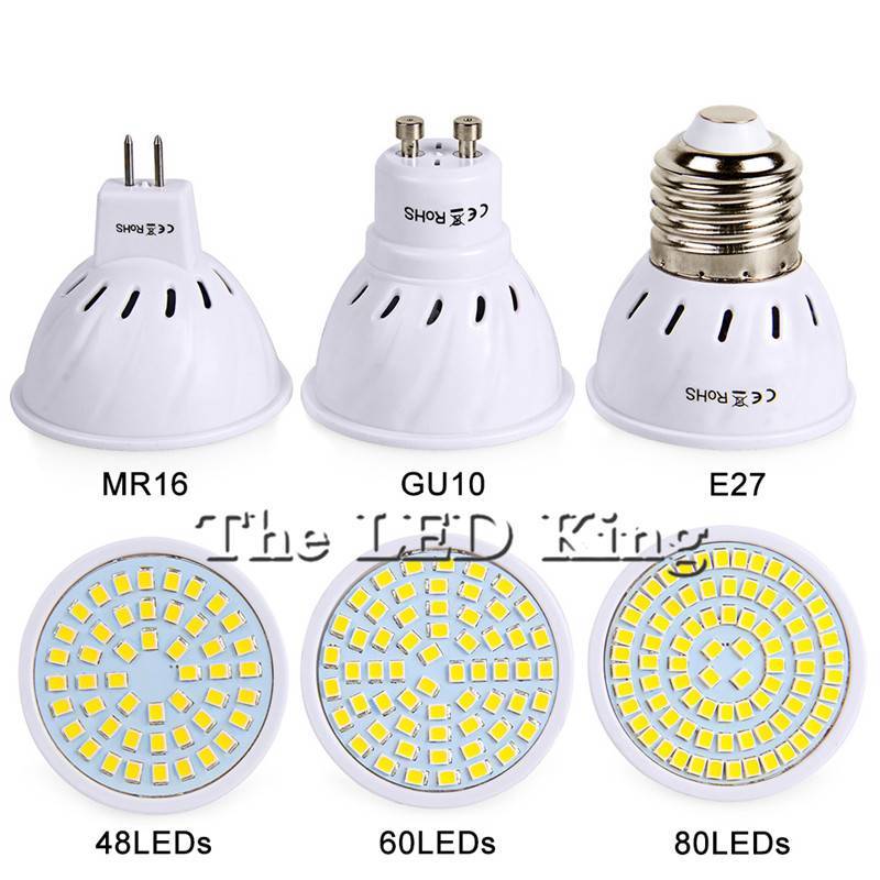 Светодиодные лампы для дома: выбор по мощности, световому потоку, температуре свечения