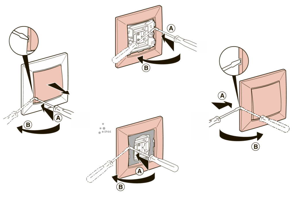 Как поменять выключатель света в квартире с одной или двумя кнопками своими руками: подробная инструкция с видео по самостоятельной замене прибора