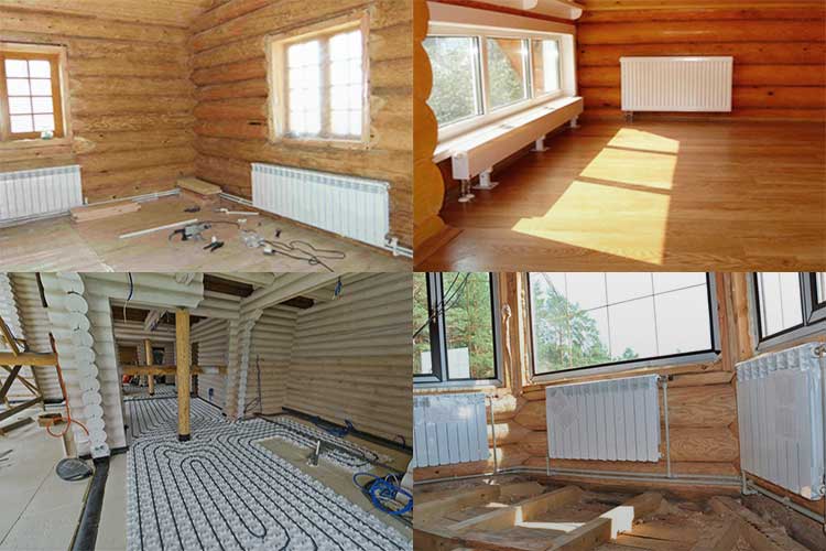 Отопление в деревянном доме: сравнительный обзор подходящих систем для дома из дерева — технологичный огород