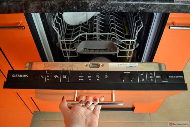 Встраиваемые посудомоечные машины siemens - отзывы sr64e003ru, sr64m001ru, sr64e002ru