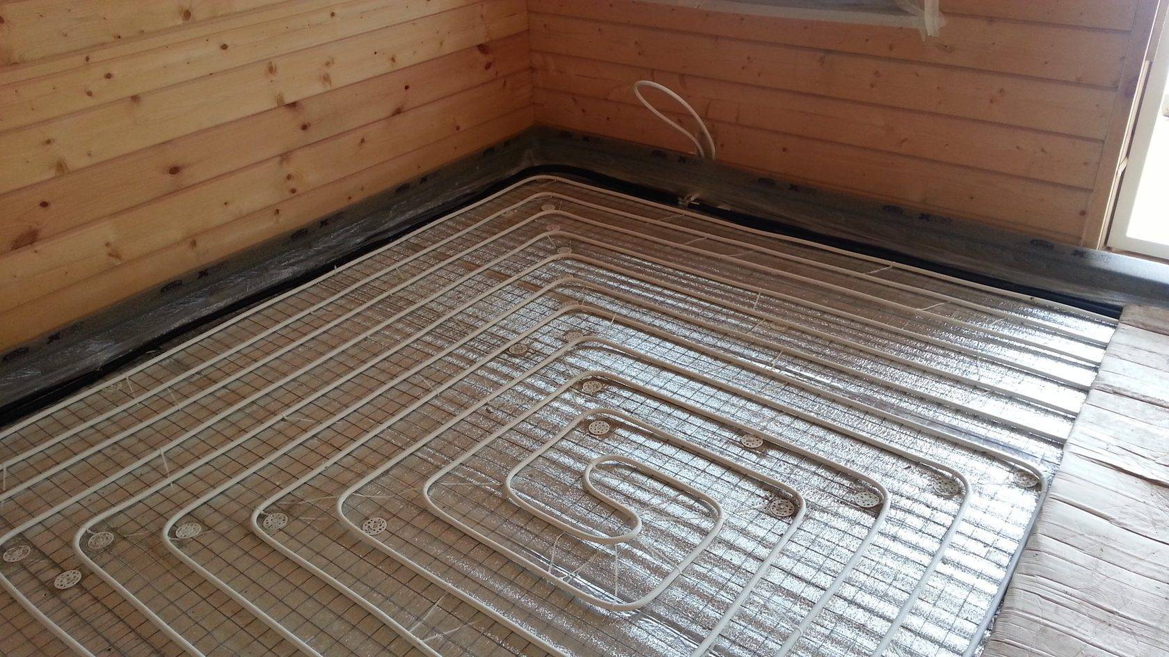 Теплые водяные полы на деревянный пол: все 3 этапа монтажа с учетом особенностей основания