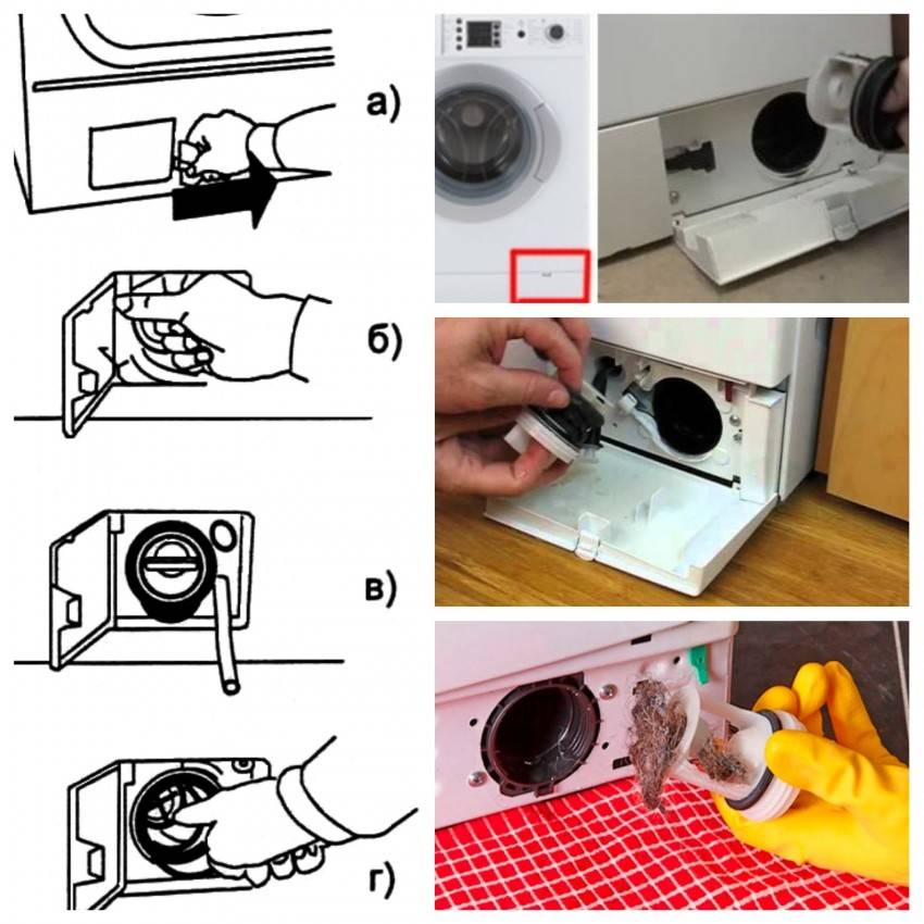 Как почистить фильтр в стиральной машине: обзор лучших методов
