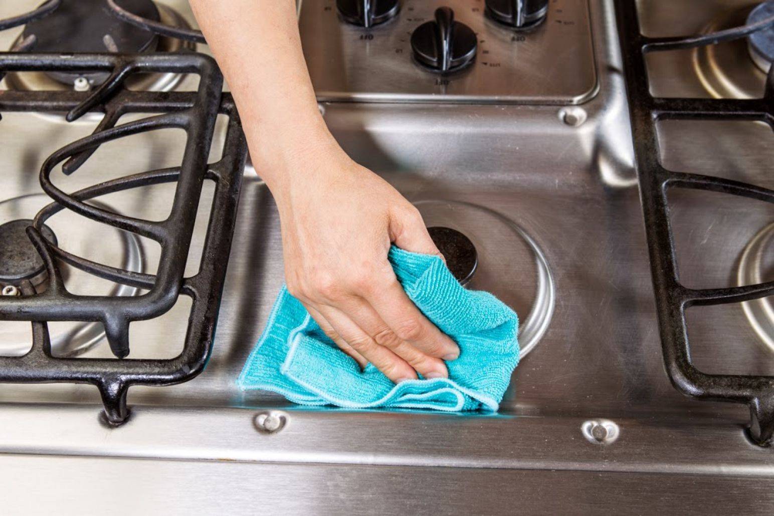 Как очистить решетку газовой плиты в домашних условиях?