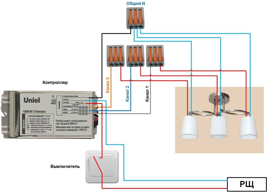 Как подключить люстру с пультом : рекомендации электриков - ремонт и отделка