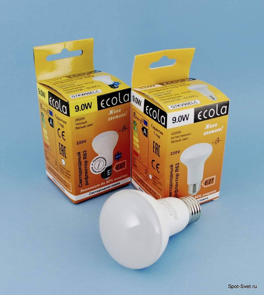 Экола (ecola) – светодиодные и лампы и светильники