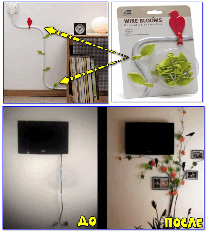 Как спрятать провода в квартире: способы, советы, идеи декорирования