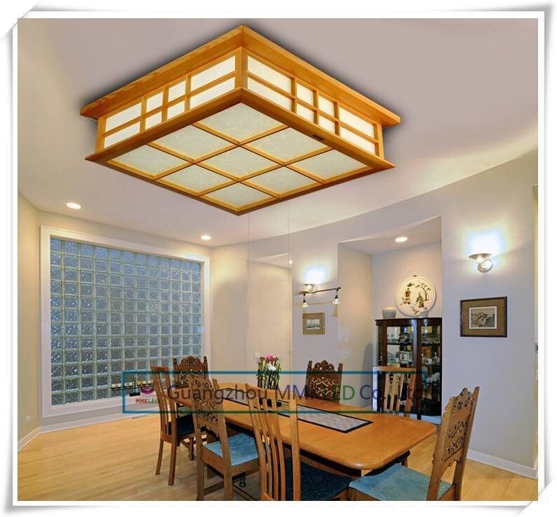 Потолок в японском стиле (42 фото): как подобрать потолочные светильники, люстры для восточного оформления инь янь, видео-инструкция, фото