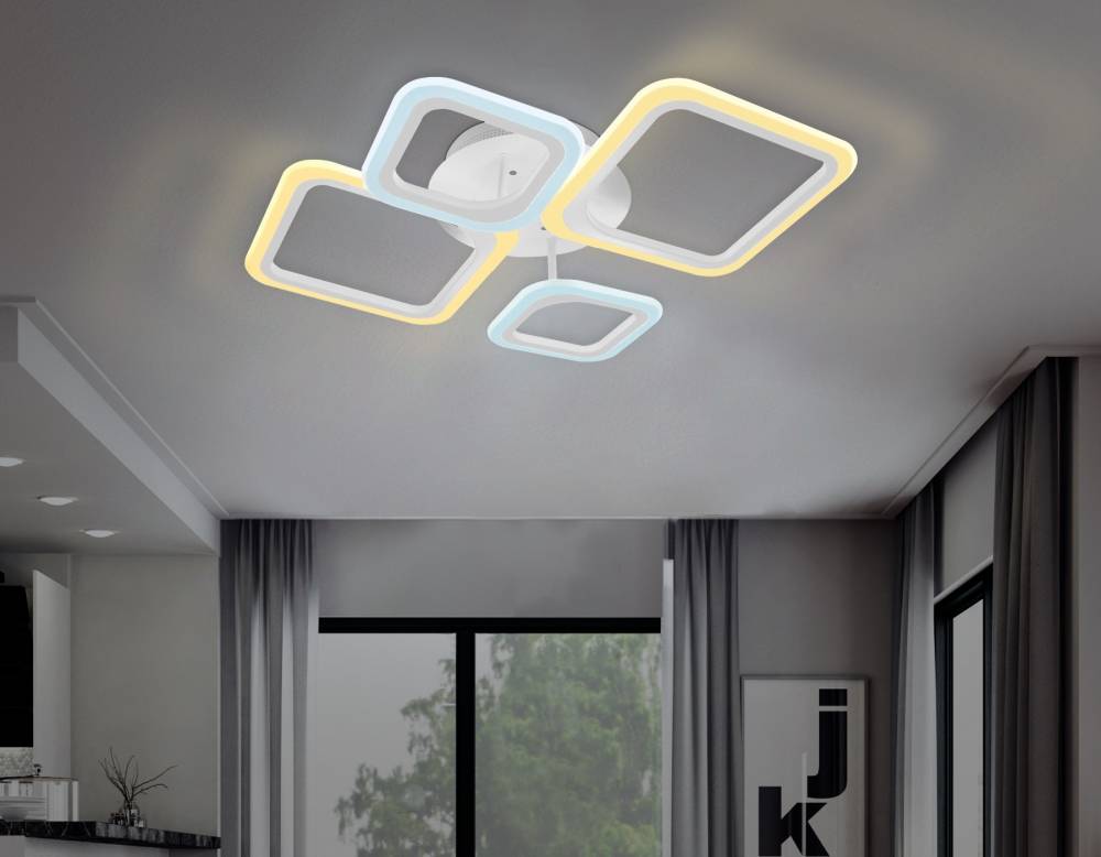 Выберите себе правильную светодиодную люстру на натяжной потолок
