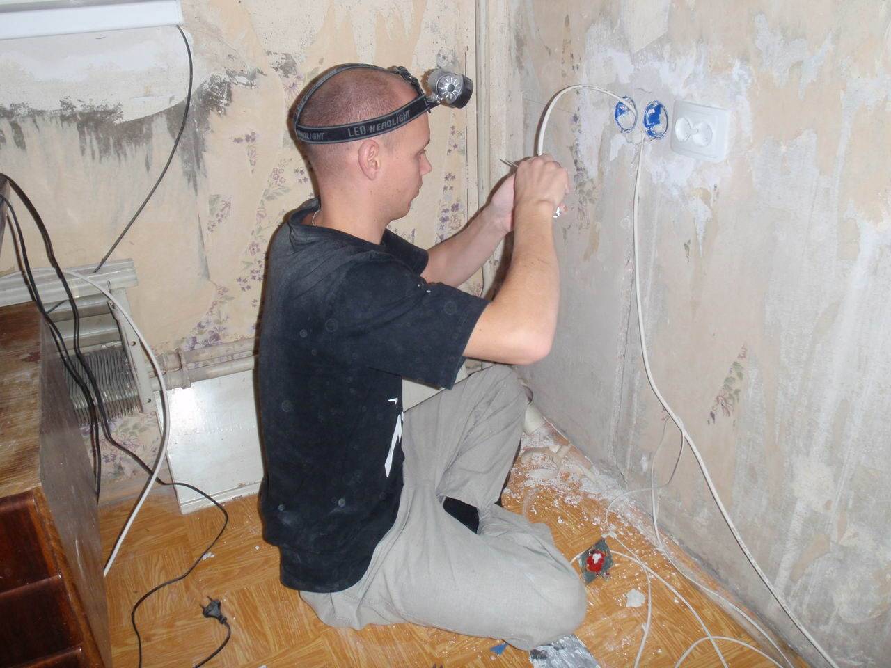 Замена электропроводки в квартире | ehto.ru