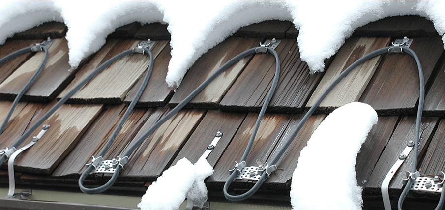 Греющий кабель для крыши и водостока: как правильно выбрать и установить?