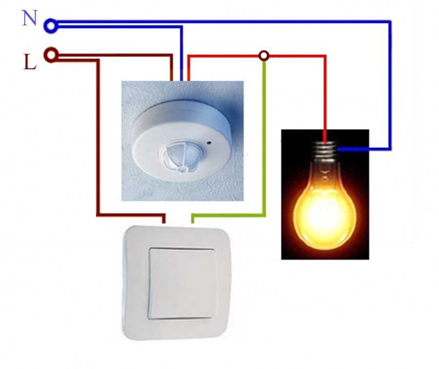 Выключатель с датчиком движения: как выбрать и установить выключатель света с датчиком