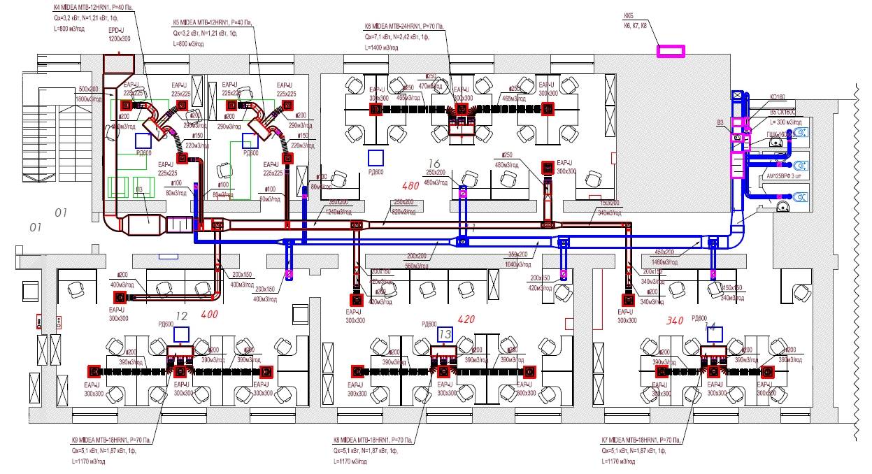 Проекты систем кондиционирования