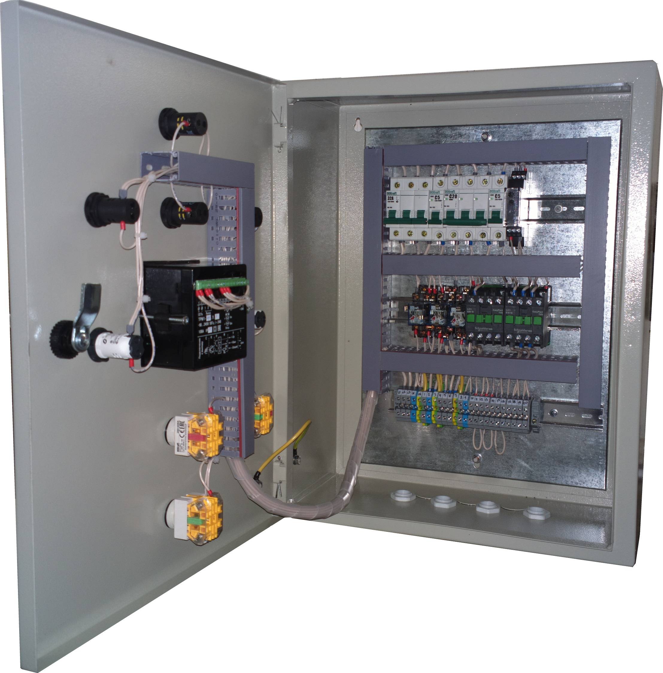 Щит управления вентиляцией с контроллером, блоком и пультом – устройство и принцип сборки