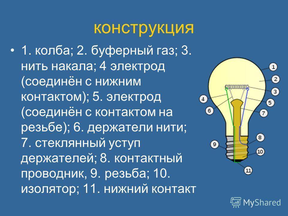 Схема энергосберегающей лампы: принцип работы и устройство > свет и светильники