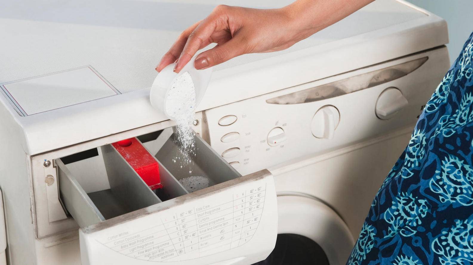 Куда насыпать или лить порошок в стиральной машине: отсеки, сколько нужно порошка