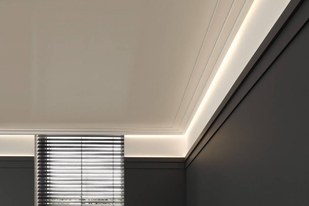Подсветка потолка светодиодной лентой своими руками: фото и видео