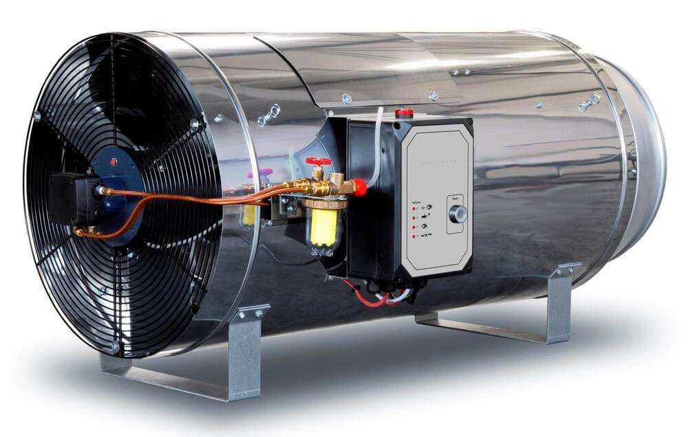 Газовые теплогенераторы для воздушного отопления: устройство, принцип работы, виды, выбор, плюсы, расчет мощности
