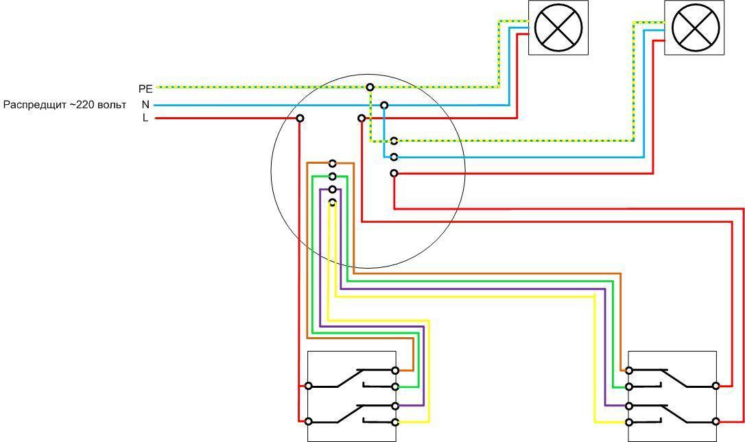 Что такое проходной выключатель и как его подключить? пошаговые инструкции, схемы