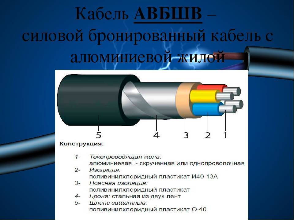 В чем разница между кабелем авббшв и авбшв?