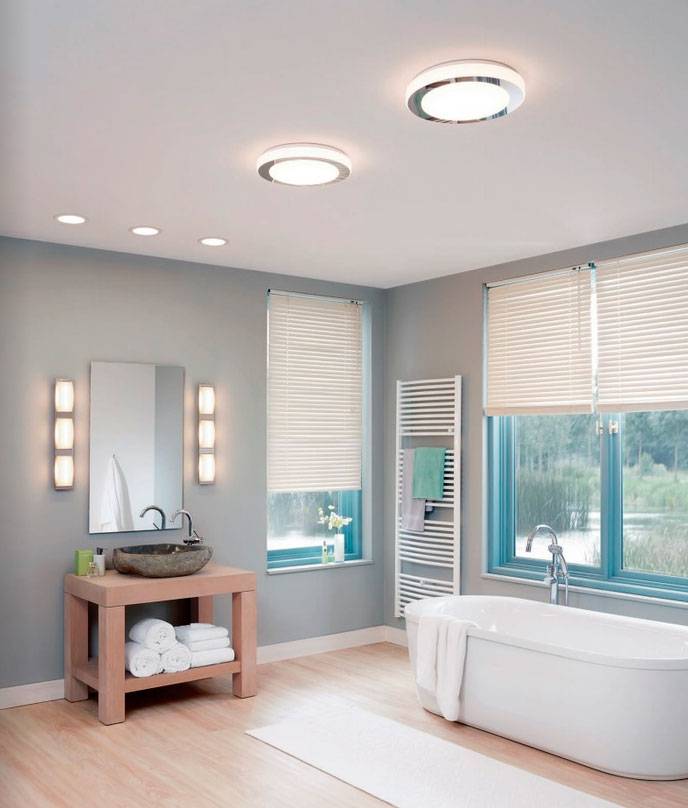 Освещение в ванной (120 фото) - обзор красивого дизайна + инструкция, как организовать эффективное освещение