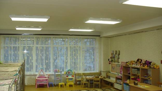 Освещение в детском саду: нормы и правила, разрешены ли светодиодные светильники
