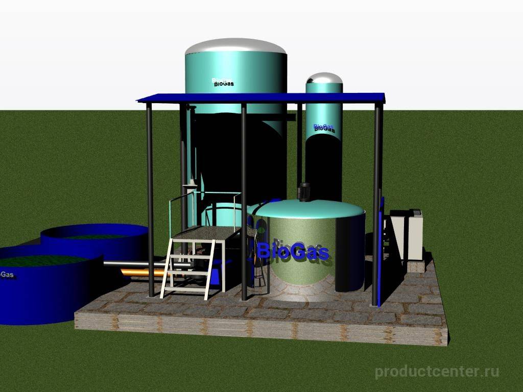 Переработка навоза в биогаз