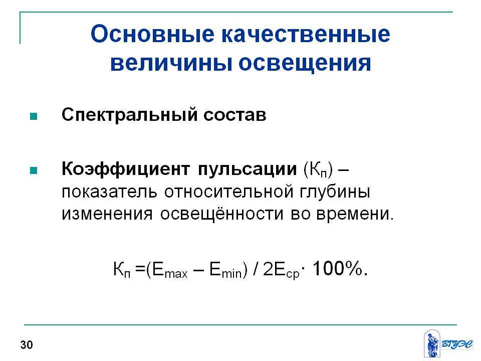 Пульсация света - вред здоровью, мифы и правда, коэффициент пульсации и его измерение