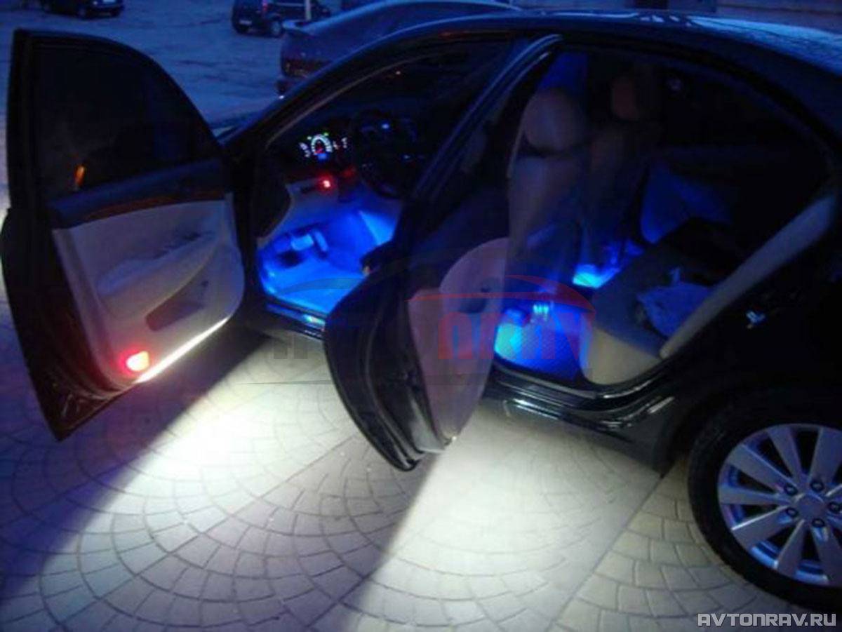 Диодная подсветка дверей автомобиля своими руками