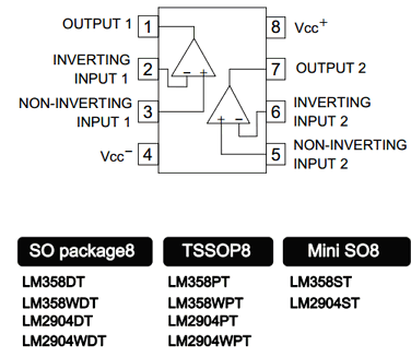 Lm358 схема принципиальная