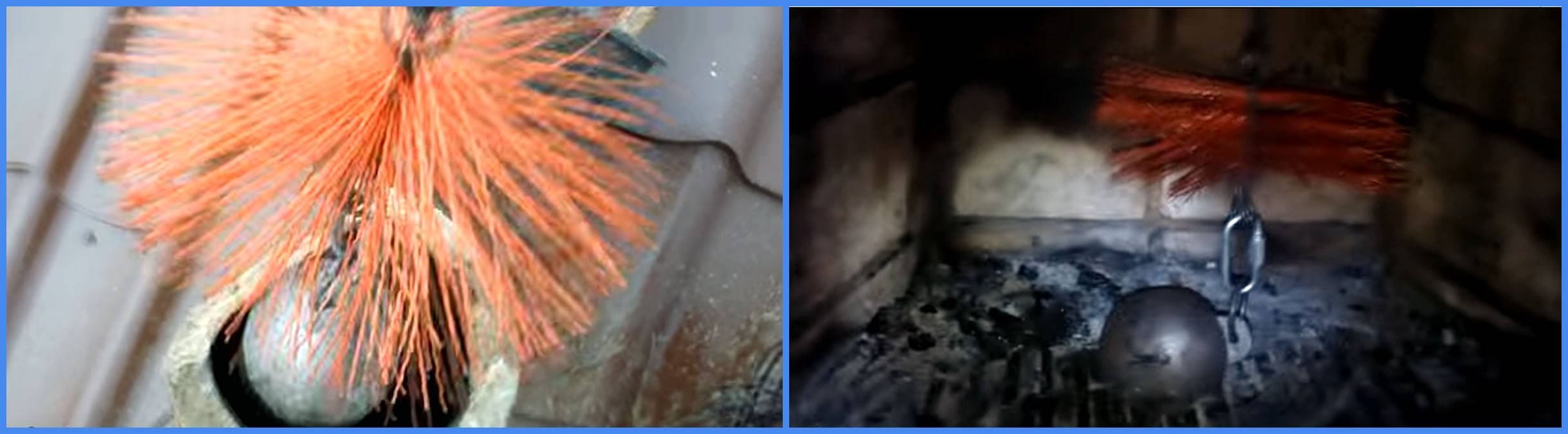 Как прочистить трубу дымоход в частном доме: механическая и химическая чистка+народные способы