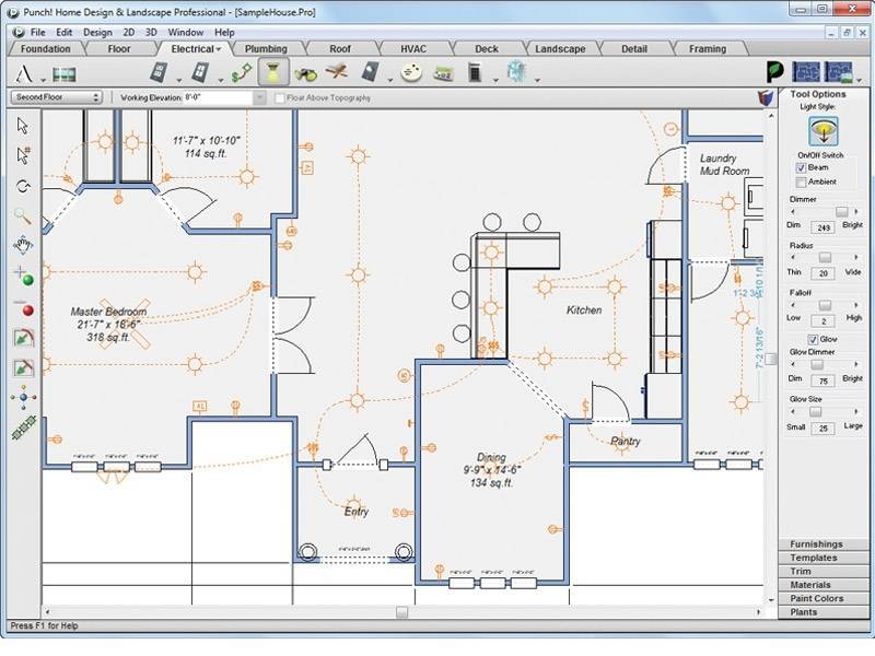 Программа для проектирования электропроводки в доме