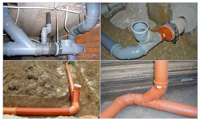 Трубы для наружной и внутренней канализации