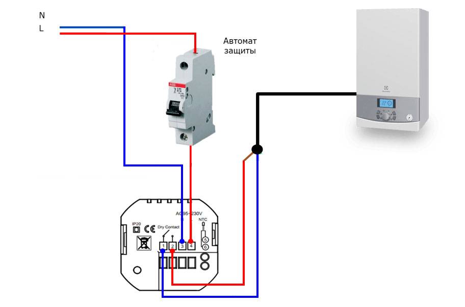 Как подключить термостат к газовому котлу - подключение терморегулятора | стройсоветы