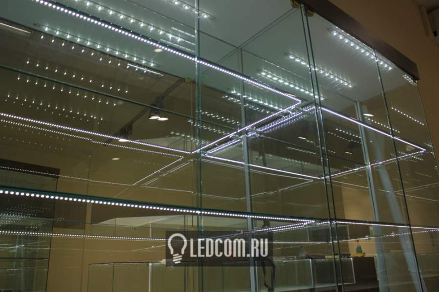 Линейные светодиодные светильники: обзор, фото в интерьере | 1posvetu.ru