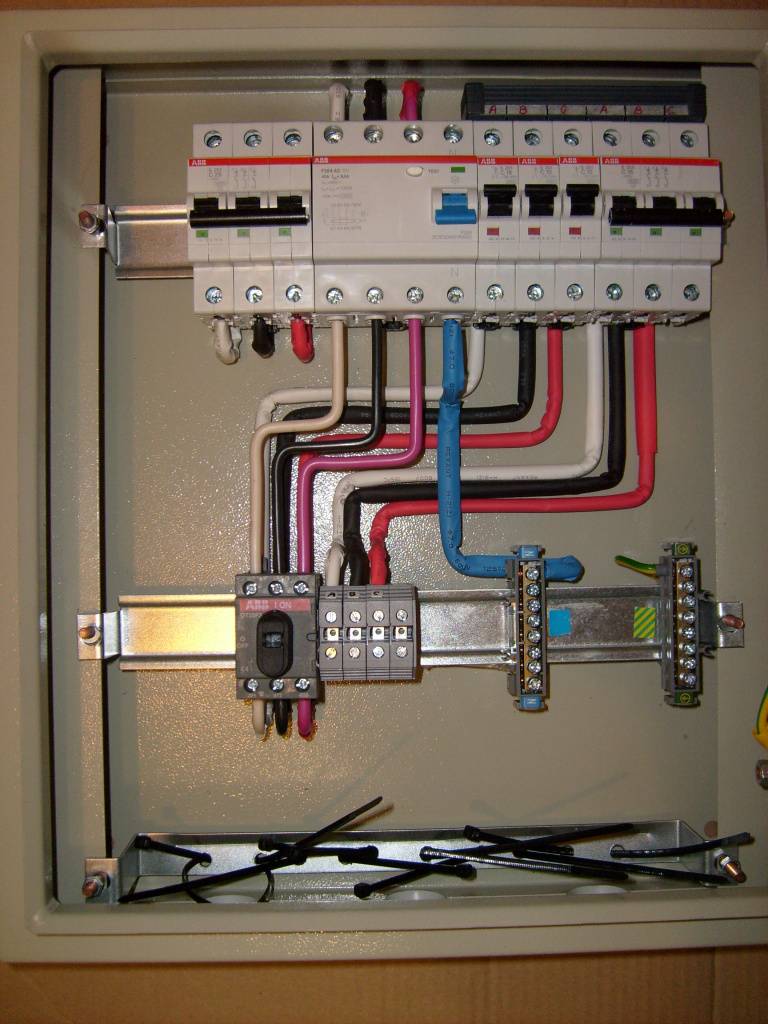 Процесс монтажа электрощита в квартире: инструкция +видео