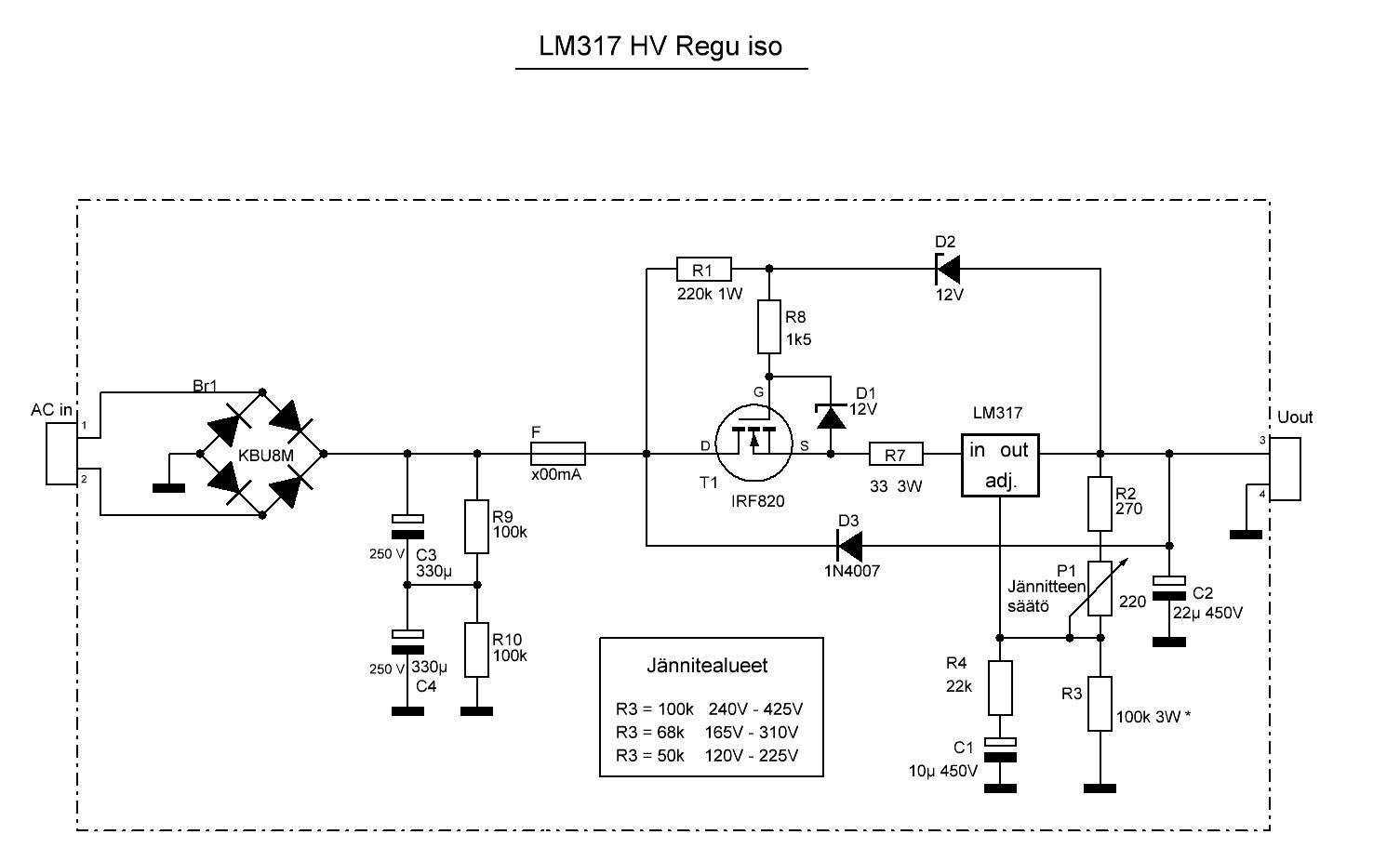 Питание светодиода от lm317. простой драйвер постоянного тока на lm317 и pt4115 для подключения мощных светодиодов