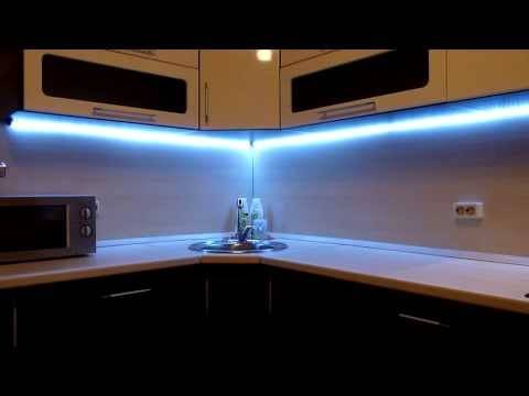 Установка светодиодной ленты на кухне: выбор места и способы крепления